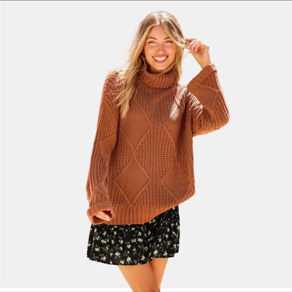 Cupshe Turtleneck Sweater
